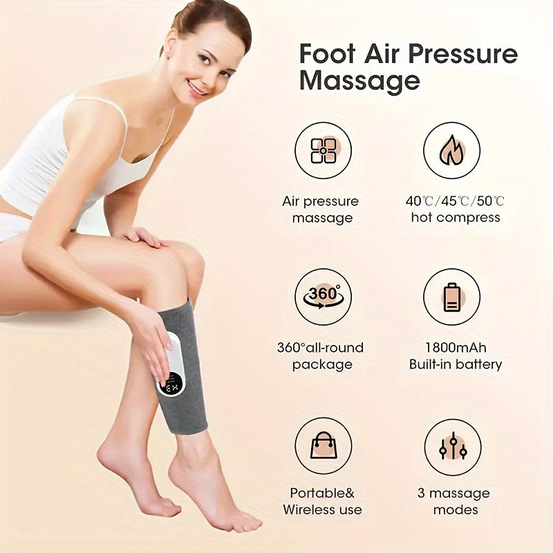 3 Intensities Cordless Leg Massager