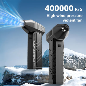 400000 Cordless Electric Compressed Air Duster | Mini Turbine Fan
